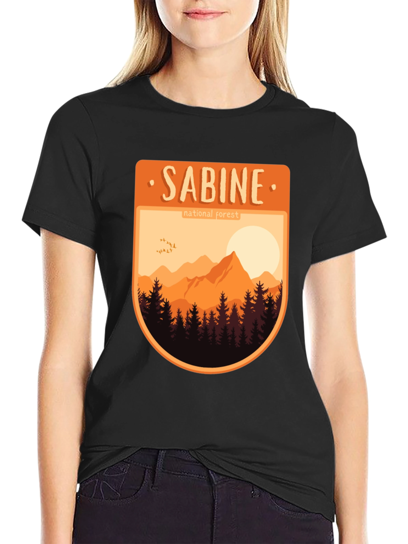 Sabine National Forest T-Shirt - Outdoor Adventure Tee