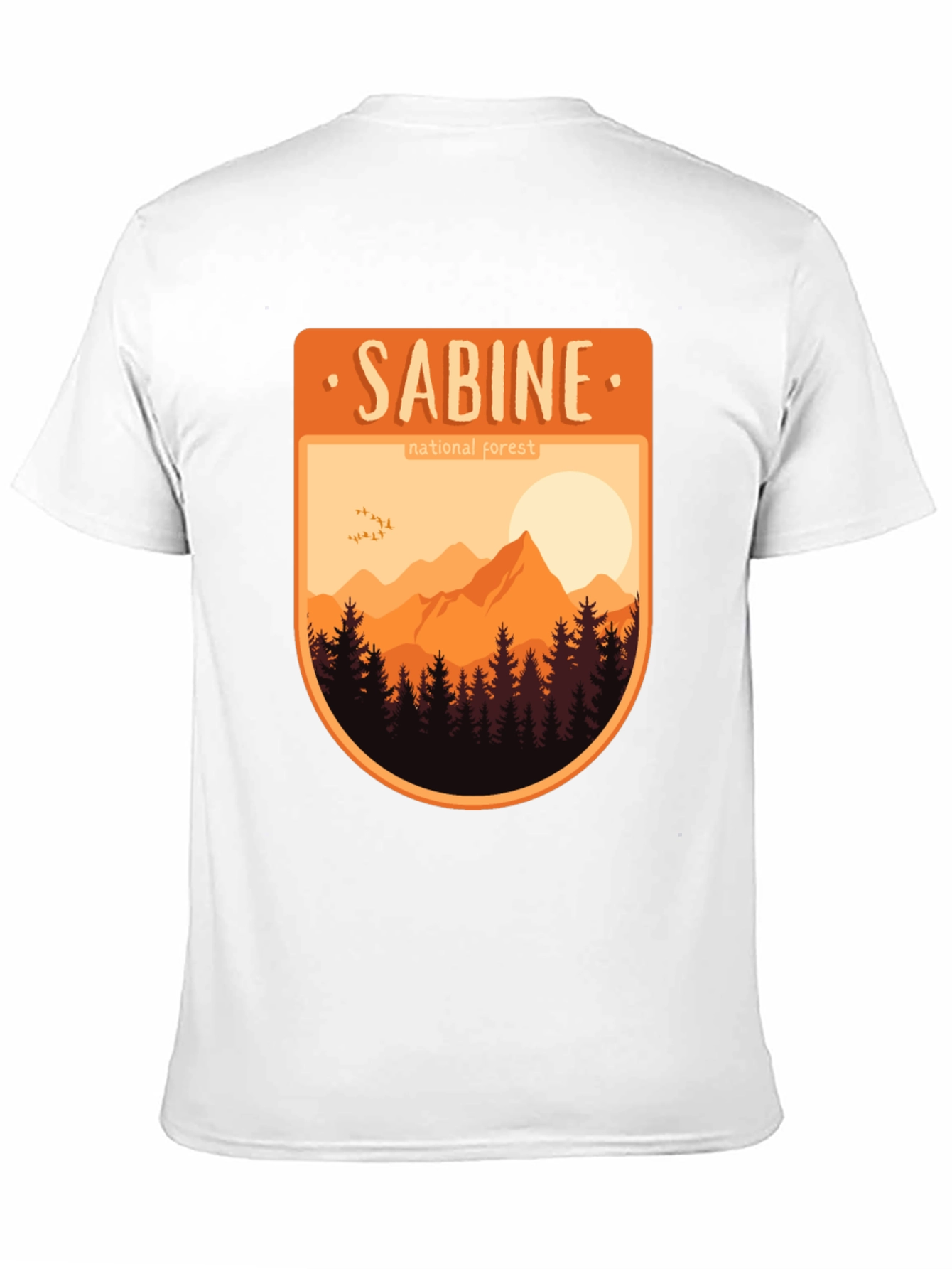 Sabine National Forest T-Shirt - Outdoor Adventure Tee