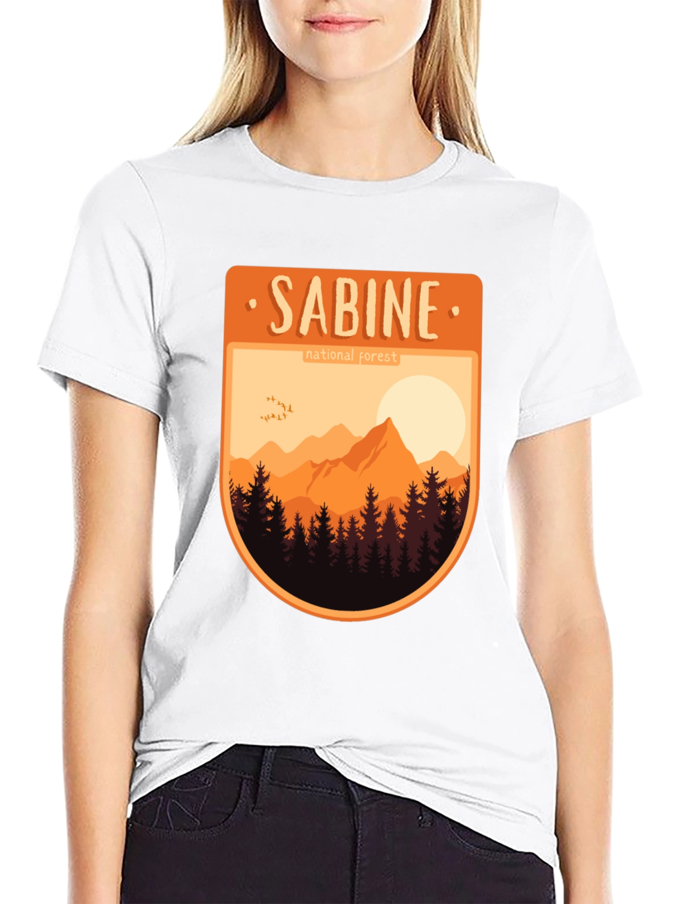 Sabine National Forest T-Shirt - Outdoor Adventure Tee