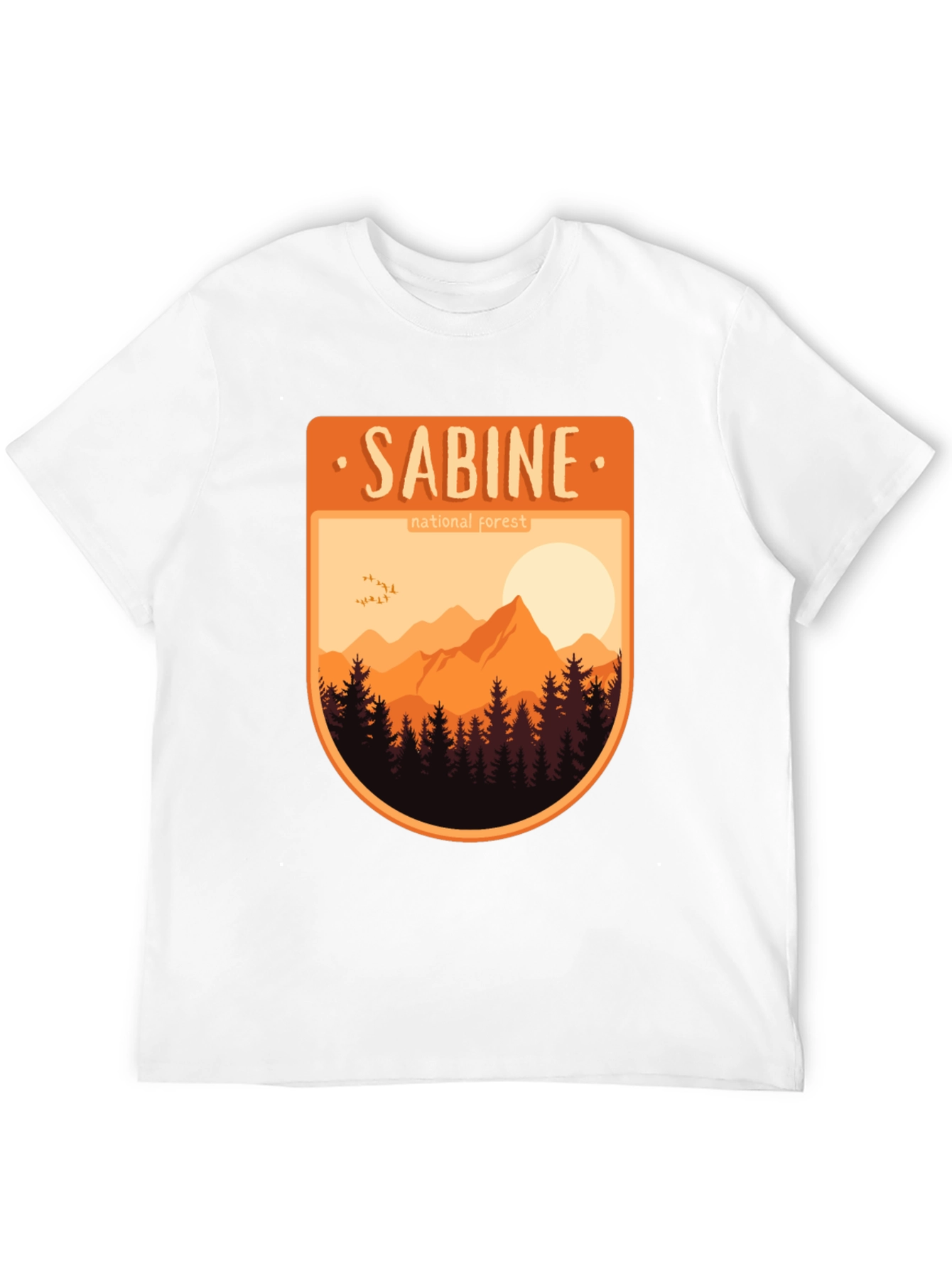 Sabine National Forest T-Shirt - Outdoor Adventure Tee