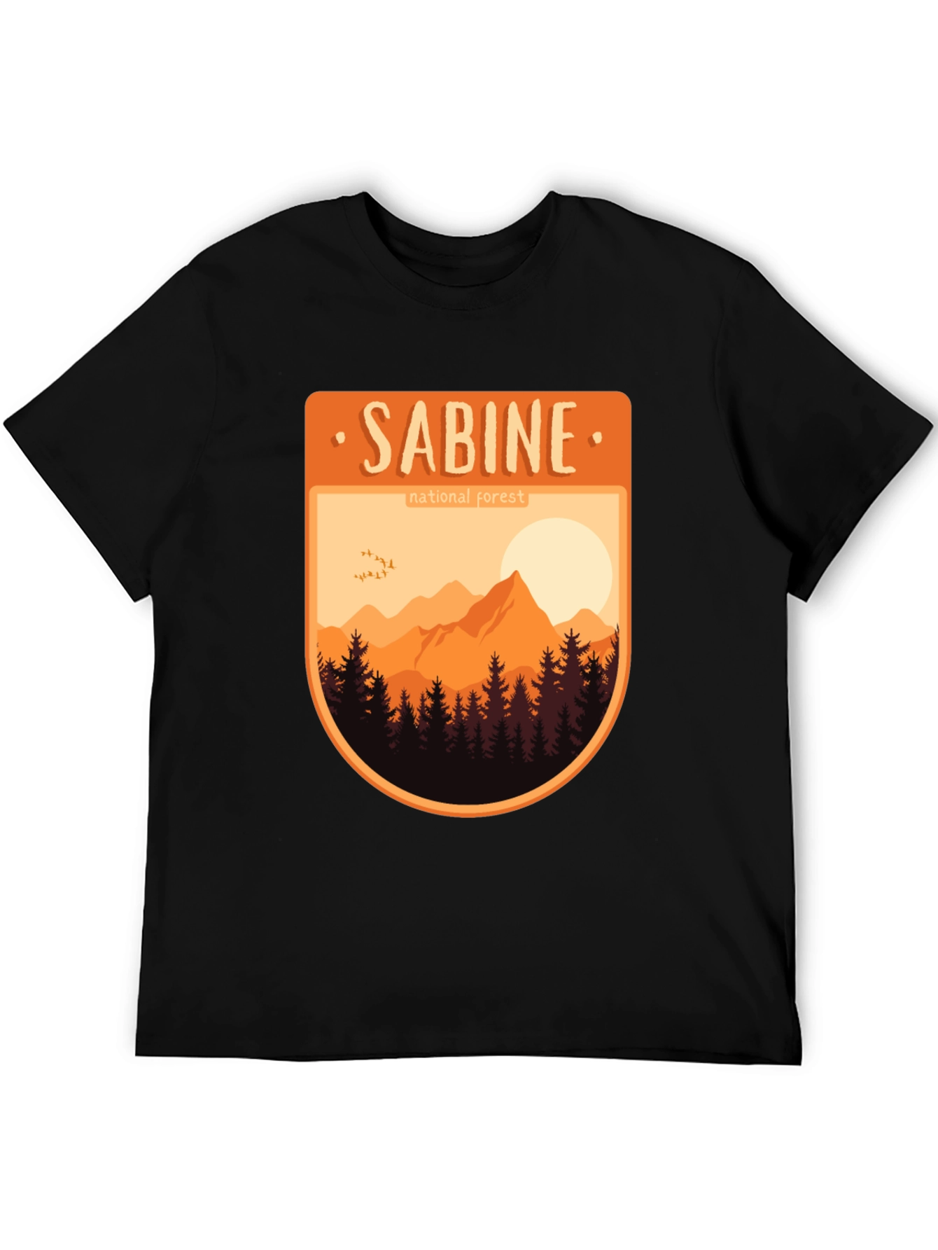 Sabine National Forest T-Shirt - Outdoor Adventure Tee