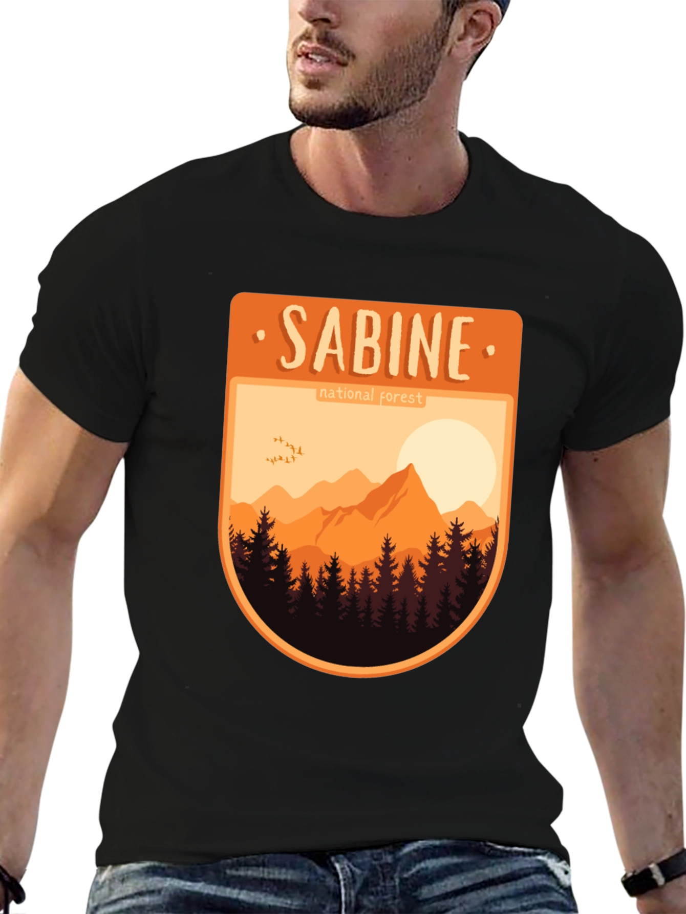 Sabine National Forest T-Shirt - Outdoor Adventure Tee
