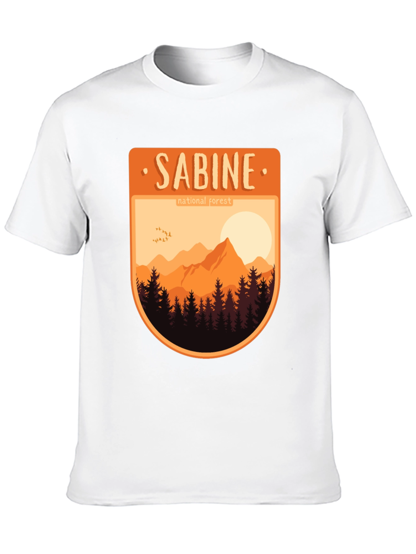 Sabine National Forest T-Shirt - Outdoor Adventure Tee