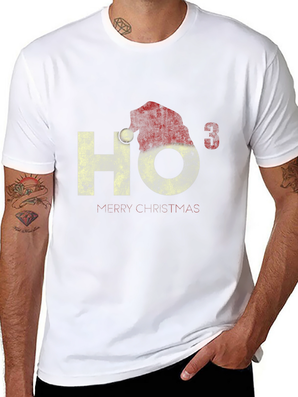 Ho3 Merry Christmas Graphic Tee