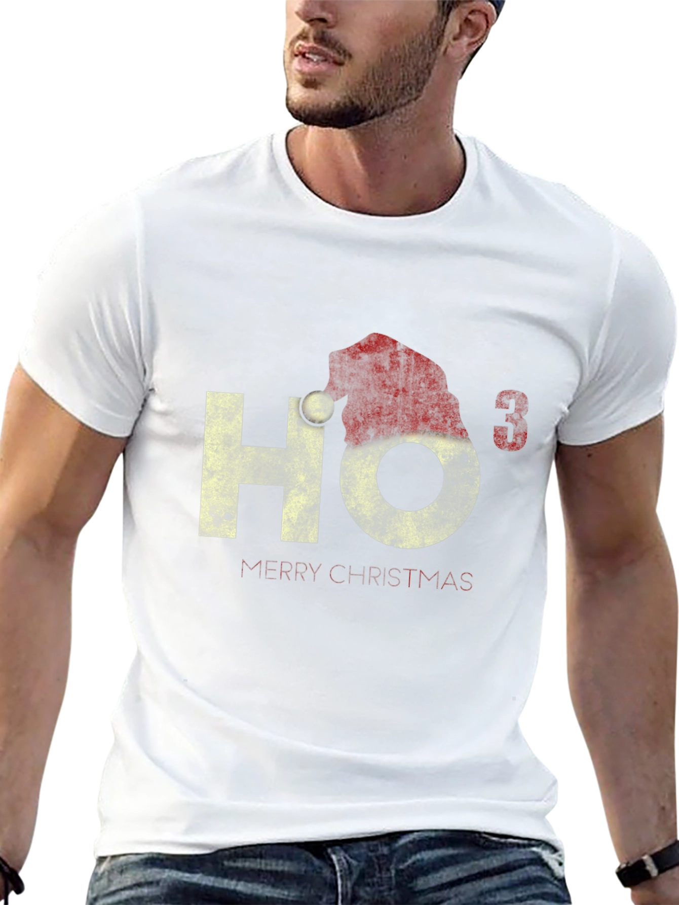 Ho3 Merry Christmas Graphic Tee