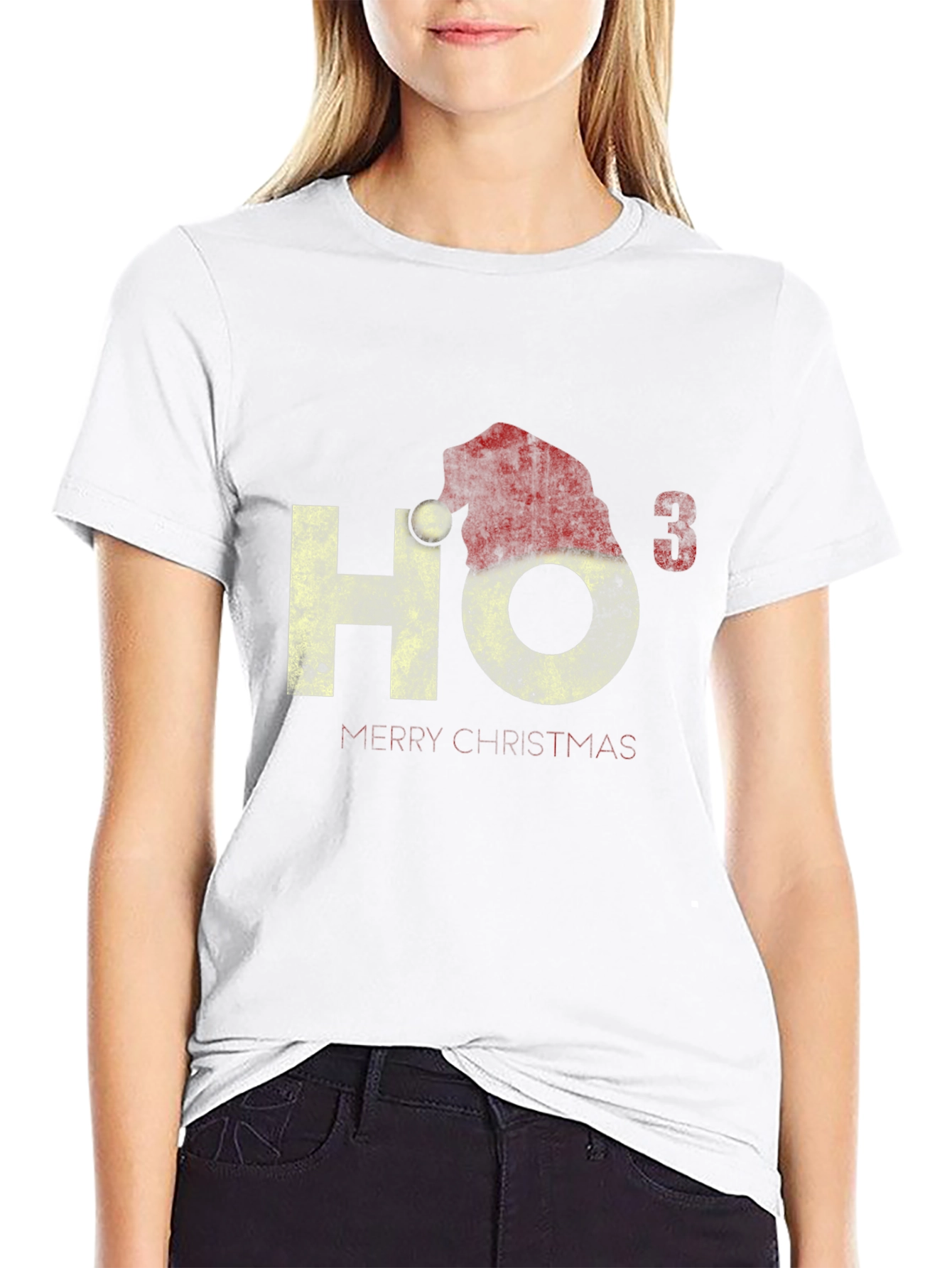 Ho3 Merry Christmas Graphic Tee