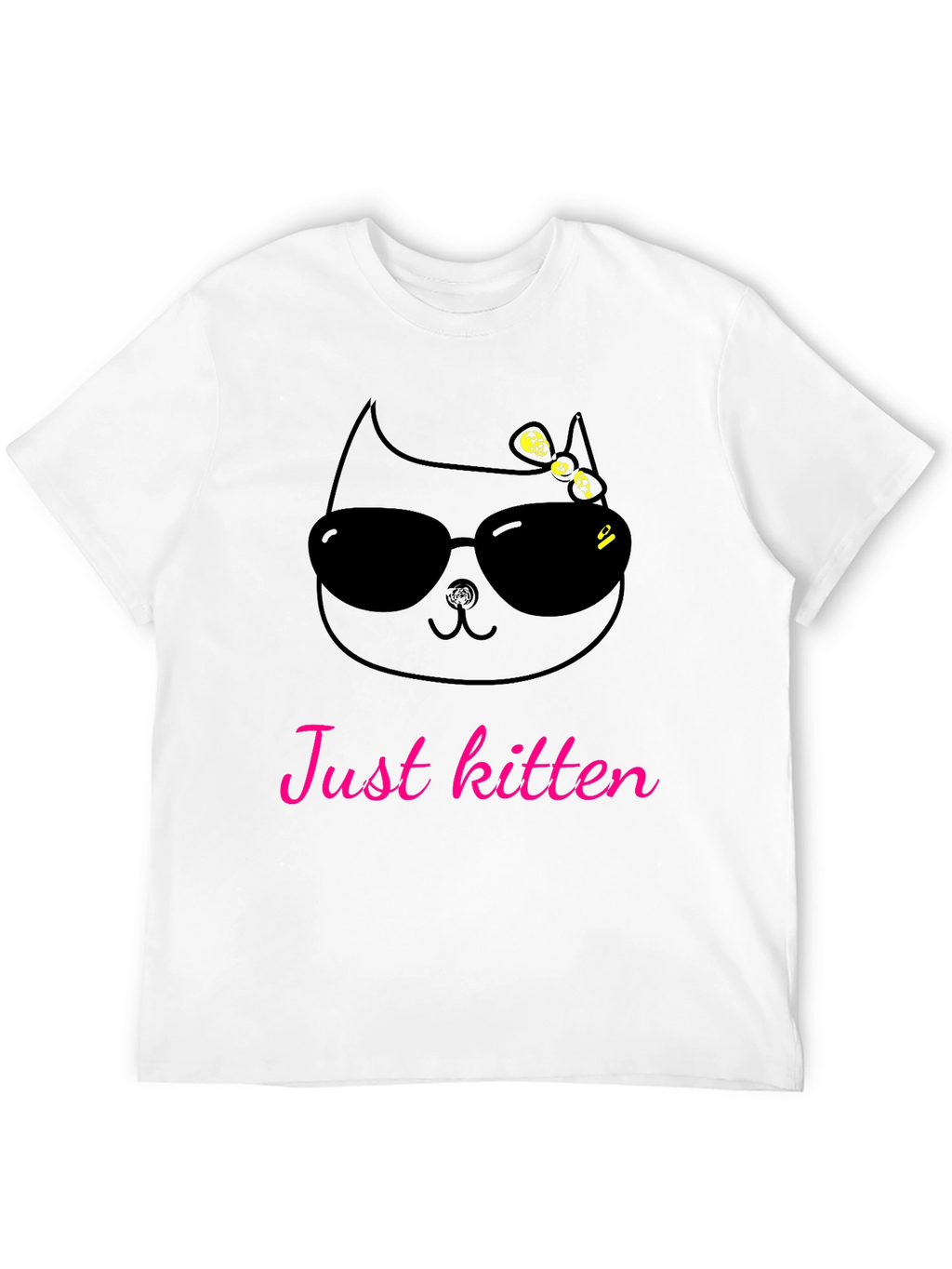 Just Kitten T-Shirt - Cool Cat Tee