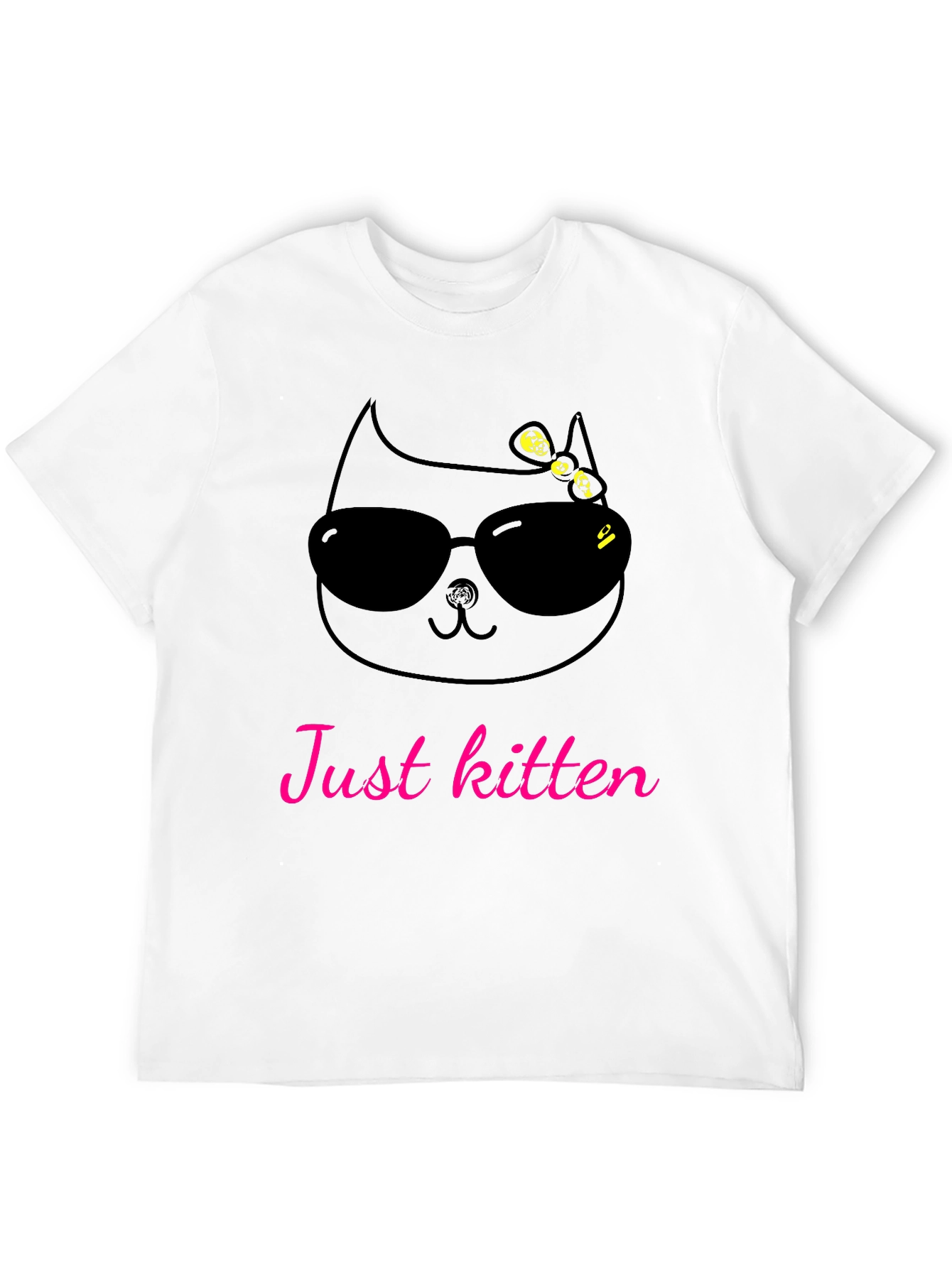 Just Kitten T-Shirt - Cool Cat Tee