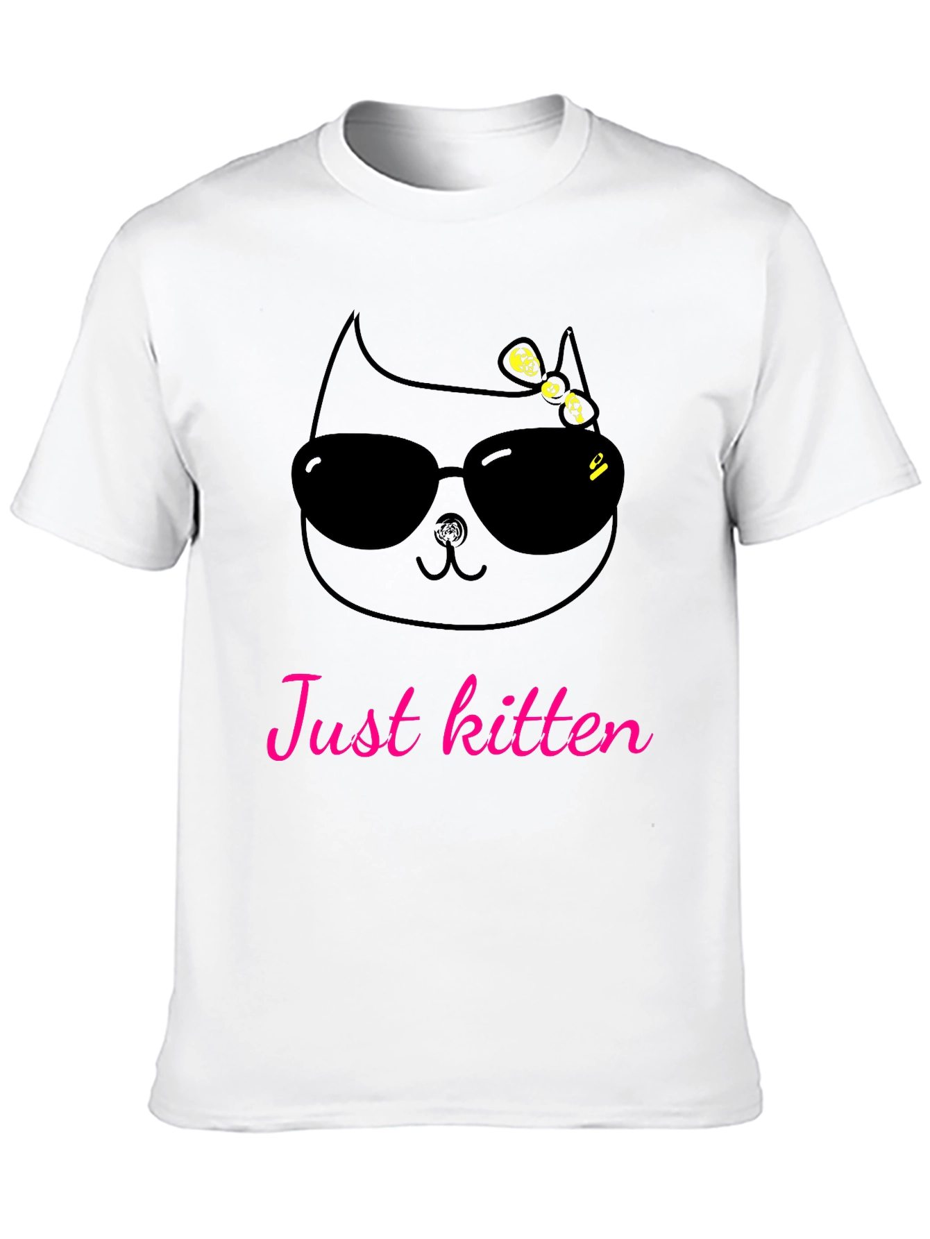 Just Kitten T-Shirt - Cool Cat Tee