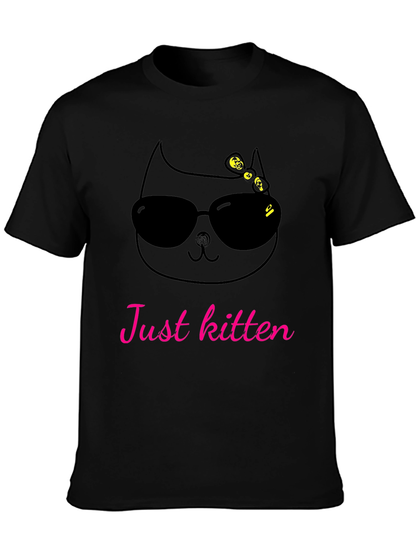 Just Kitten T-Shirt - Cool Cat Tee