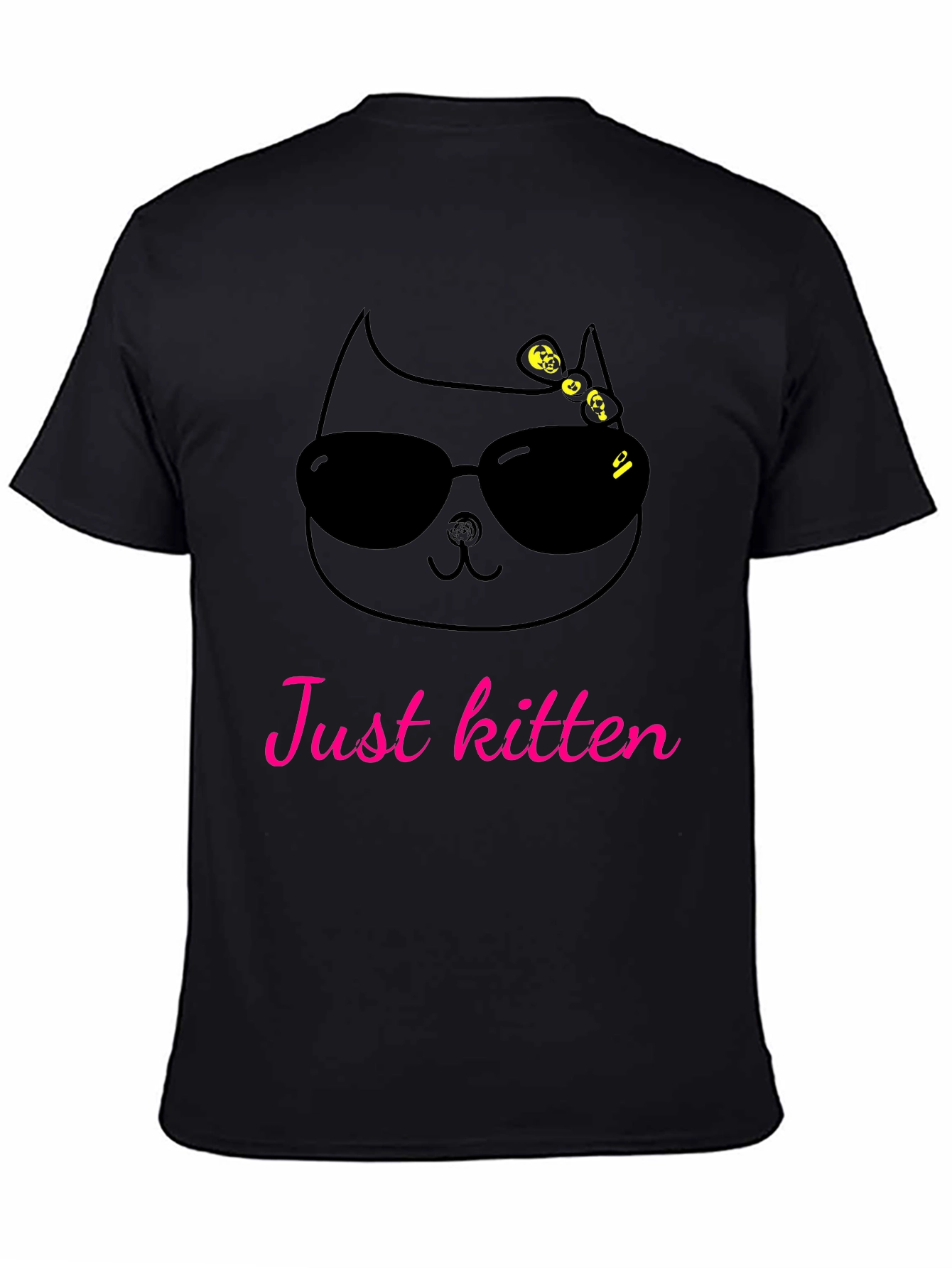 Just Kitten T-Shirt - Cool Cat Tee
