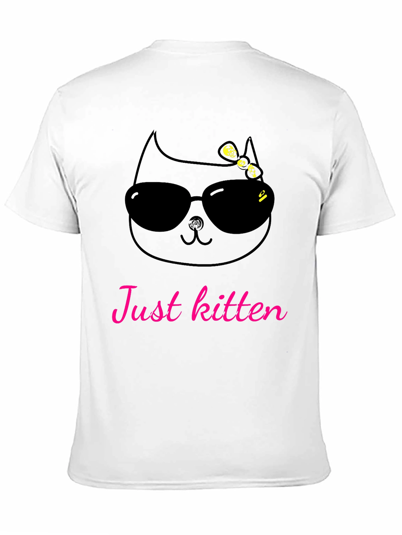 Just Kitten T-Shirt - Cool Cat Tee