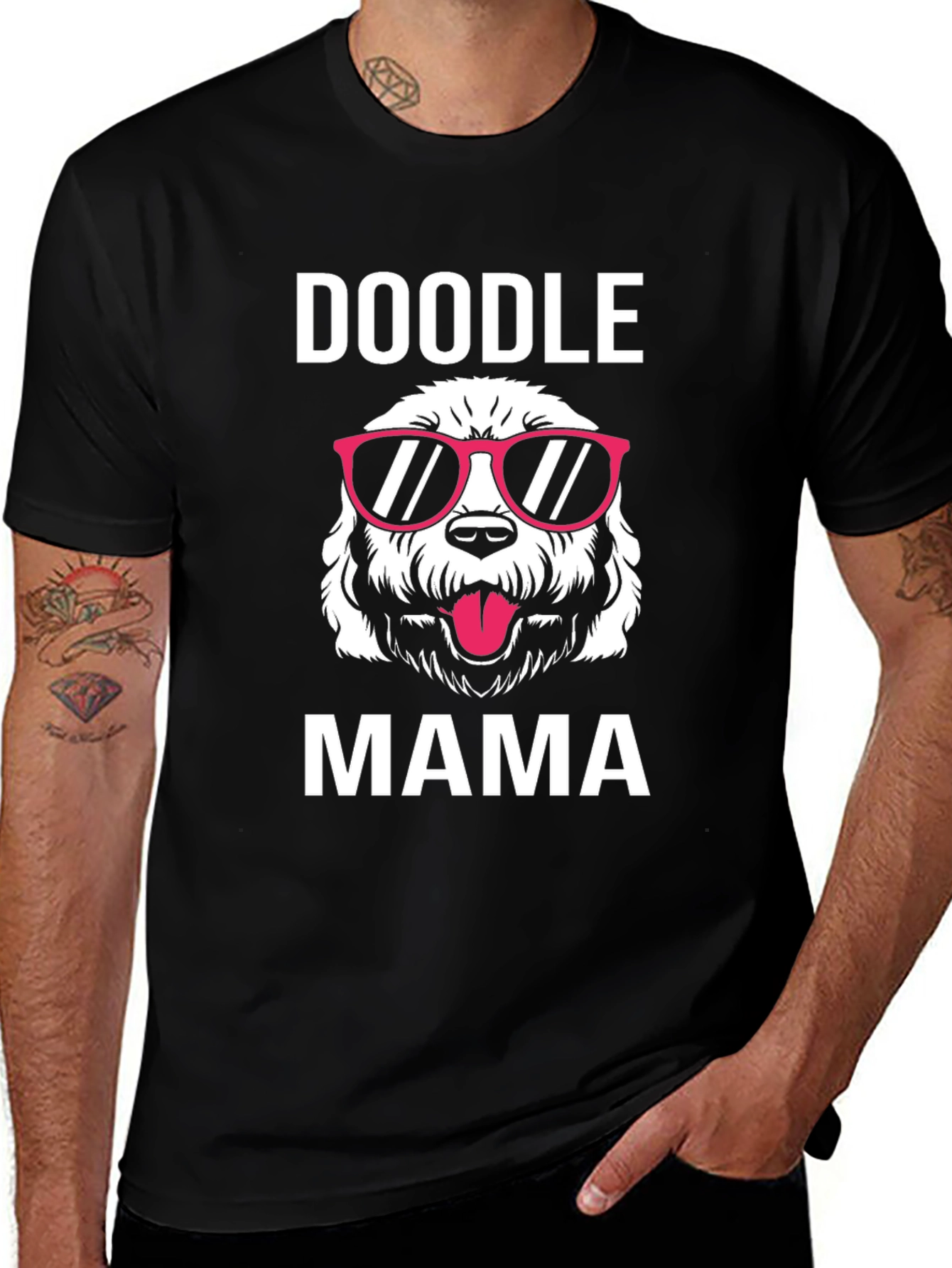 Doodle Mama Graphic Tee - Cute Dog Lover Shirt