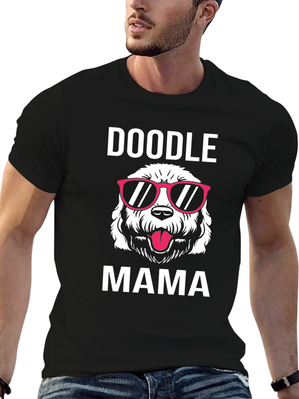 Doodle Mama Graphic Tee - Cute Dog Lover Shirt