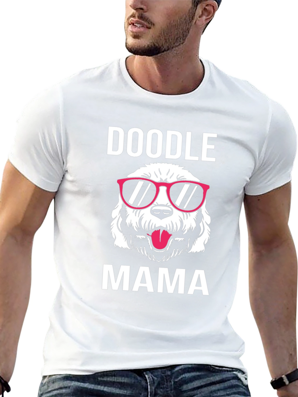 Doodle Mama Graphic Tee - Cute Dog Lover Shirt