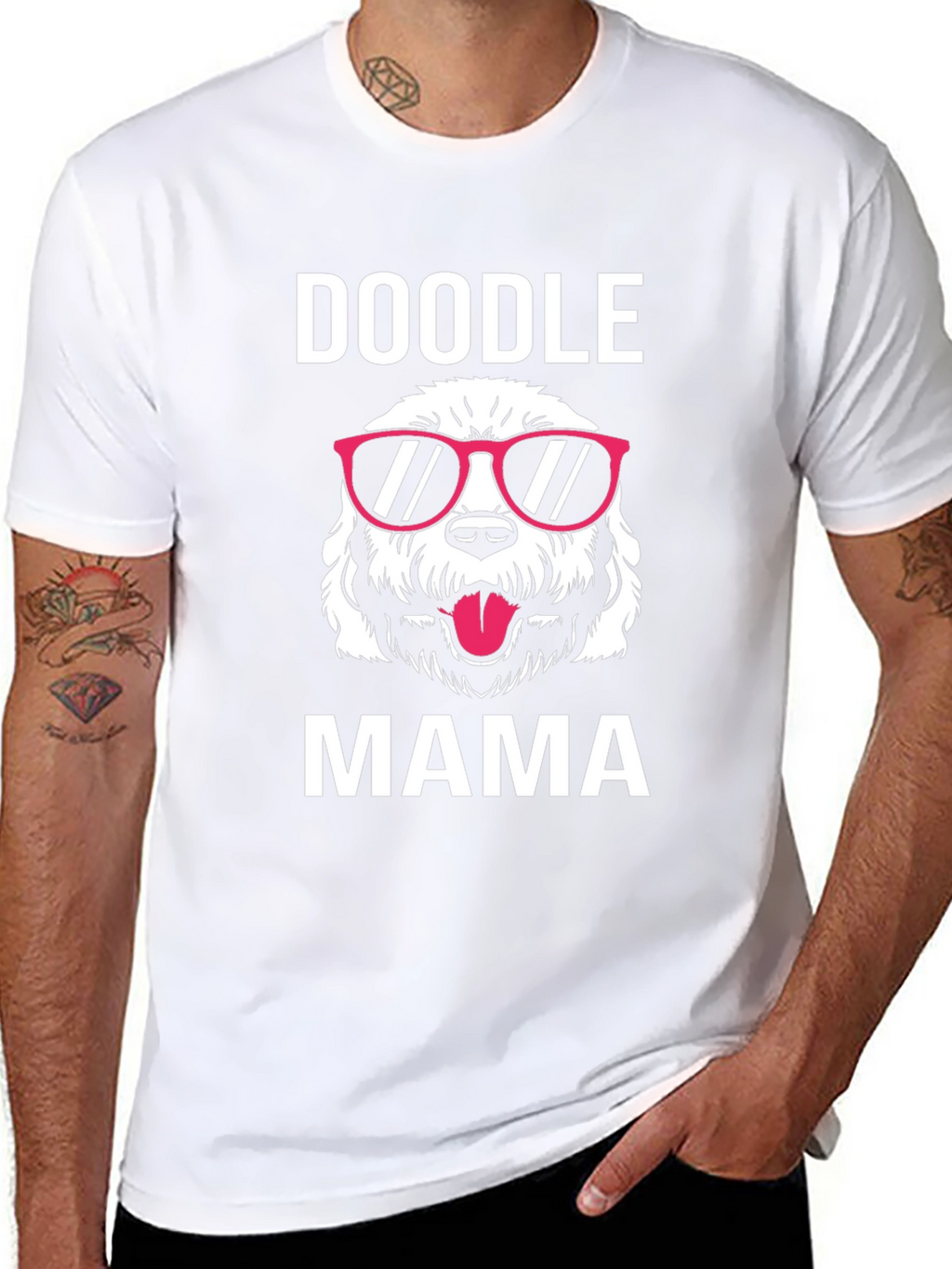 Doodle Mama Graphic Tee - Cute Dog Lover Shirt