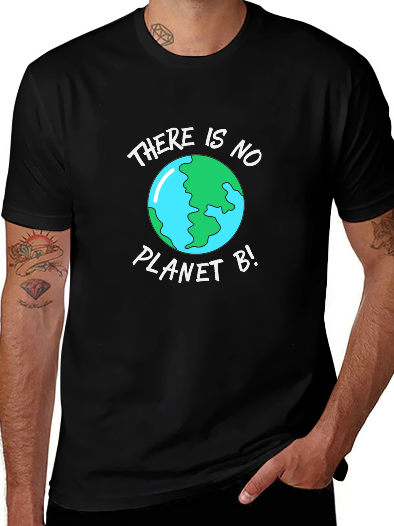 There Is No Planet B - Earth T-Shirt