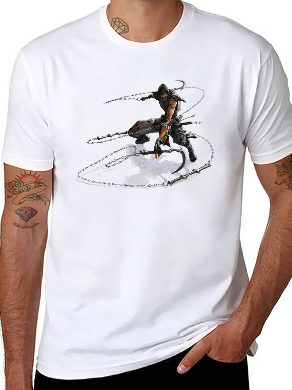 Ninja Warrior Black T-Shirt