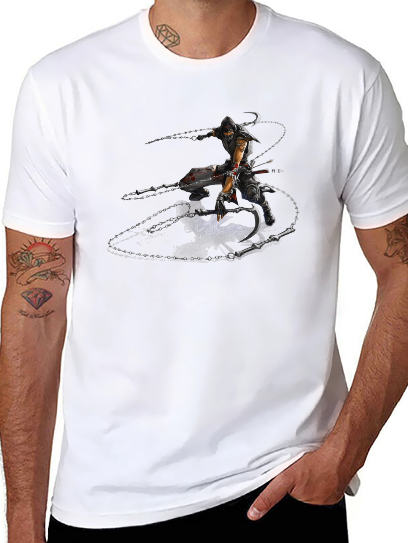 Ninja Warrior Black T-Shirt