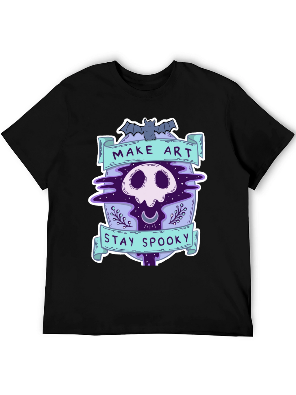 Make Art Stay Spooky Graphic Tee