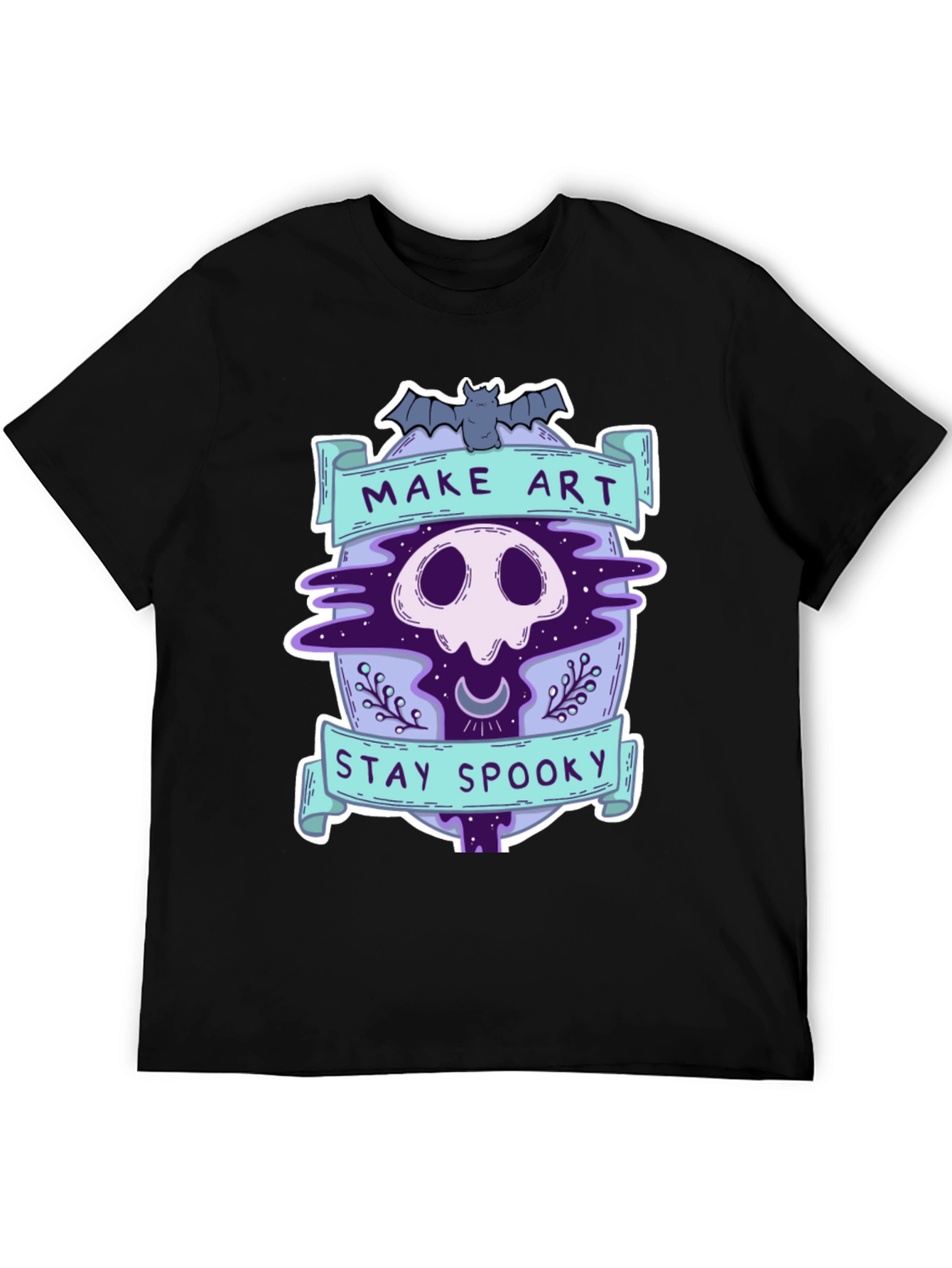 Make Art Stay Spooky Graphic Tee