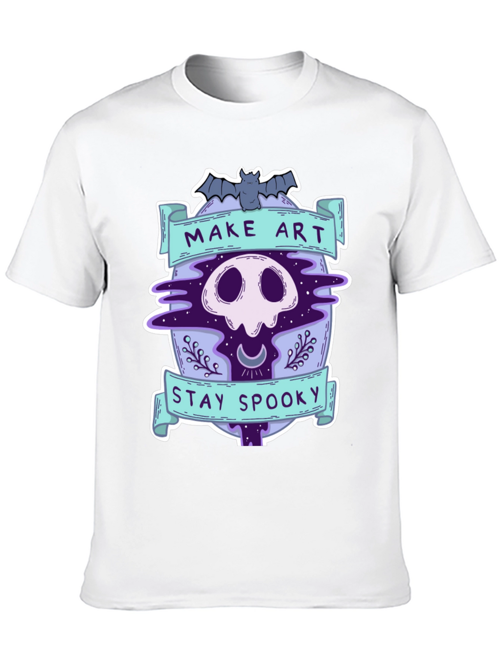 Make Art Stay Spooky Graphic Tee