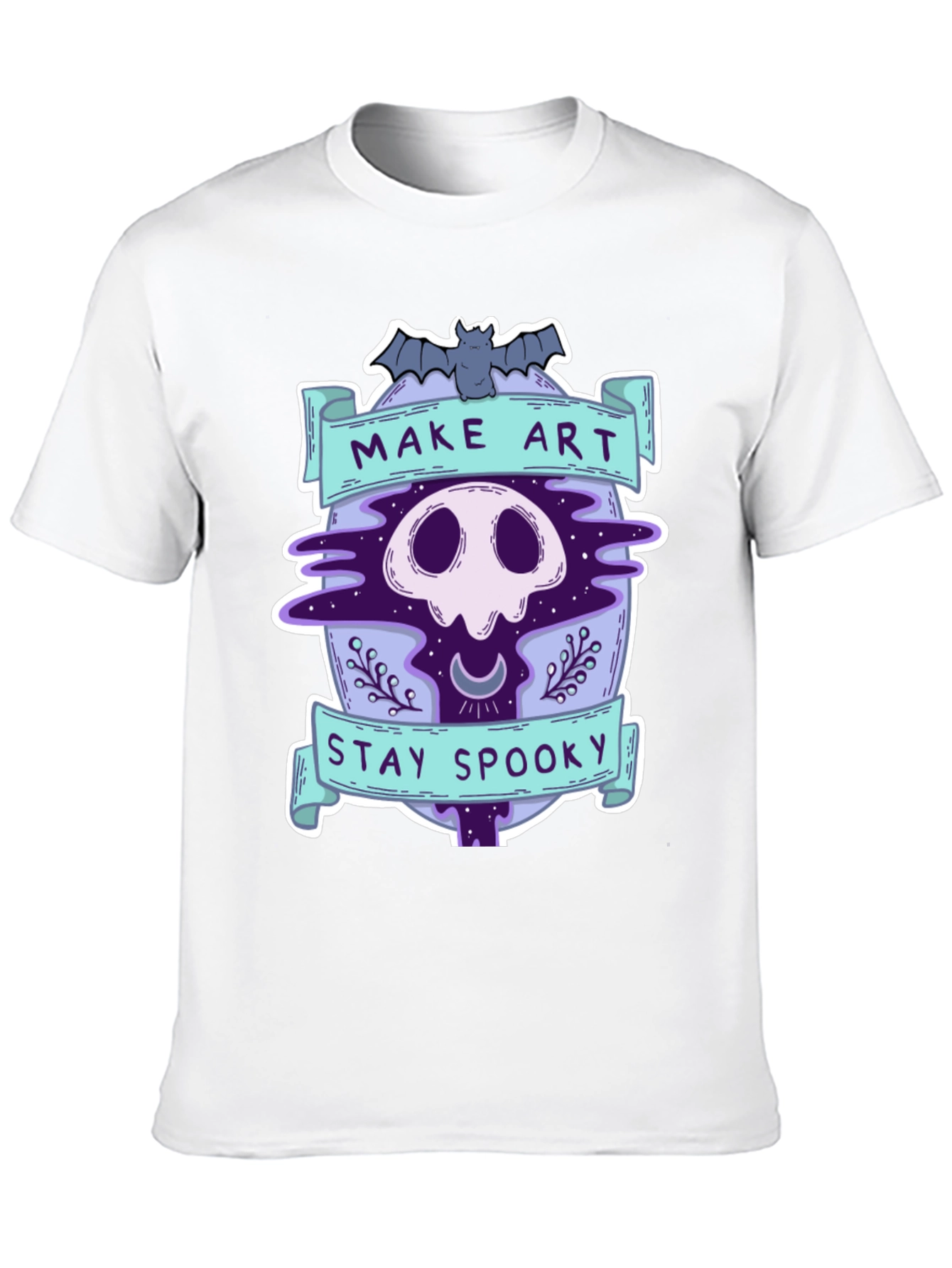 Make Art Stay Spooky Graphic Tee
