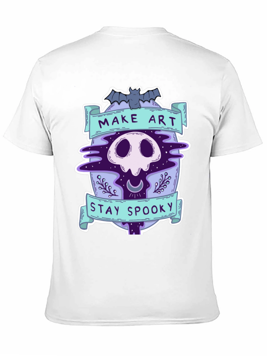 Make Art Stay Spooky Graphic Tee