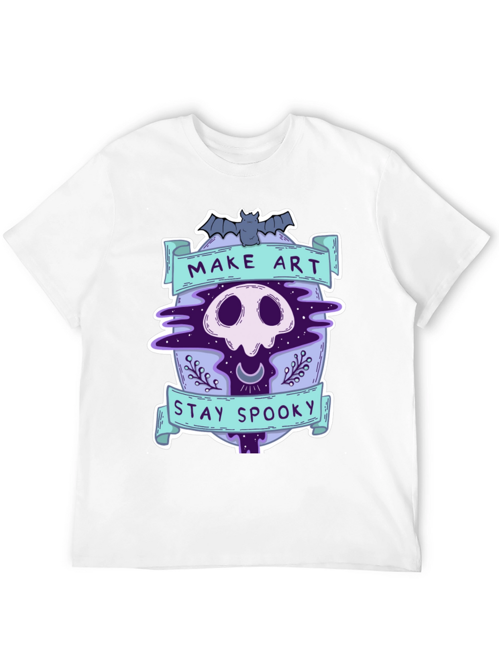 Make Art Stay Spooky Graphic Tee