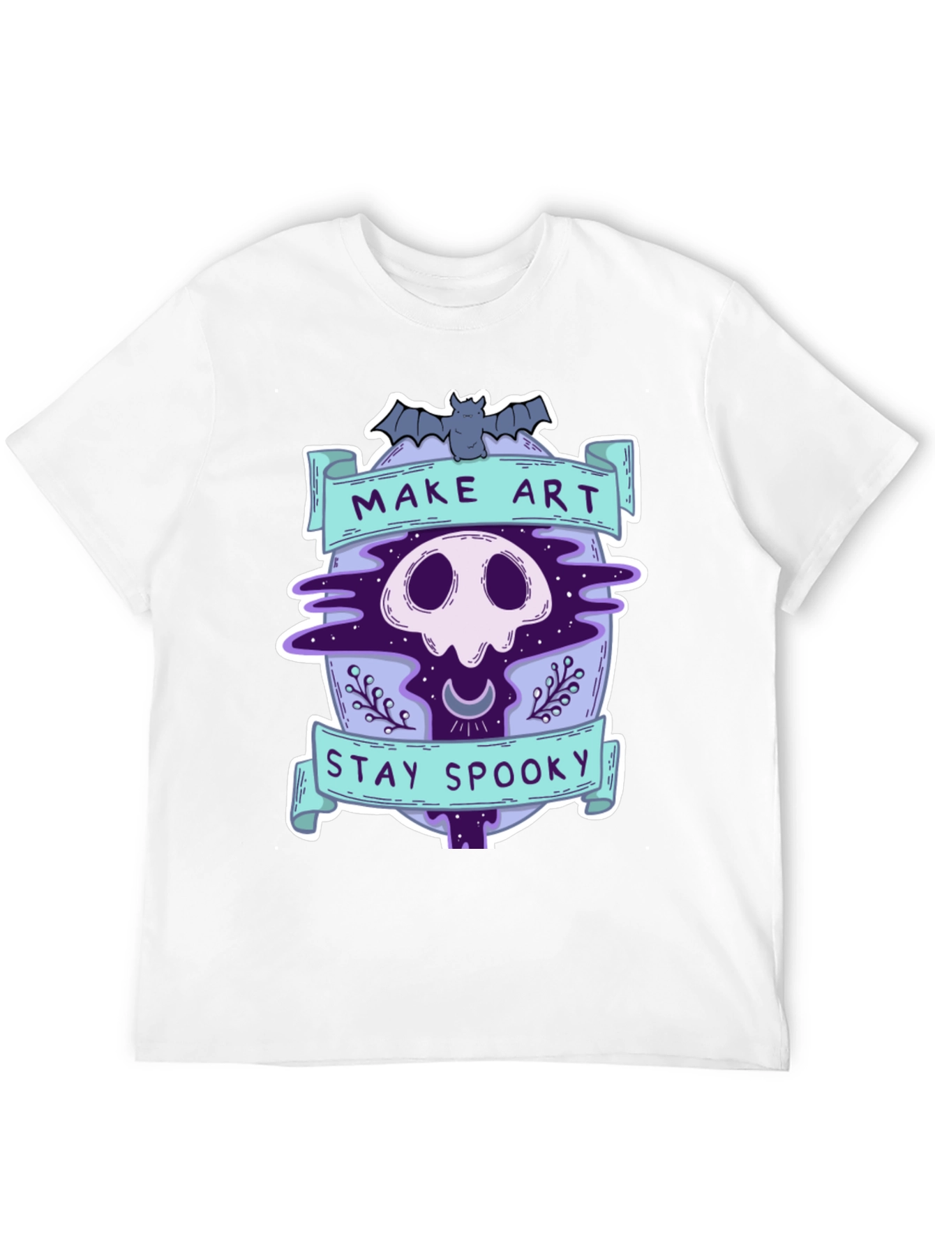 Make Art Stay Spooky Graphic Tee