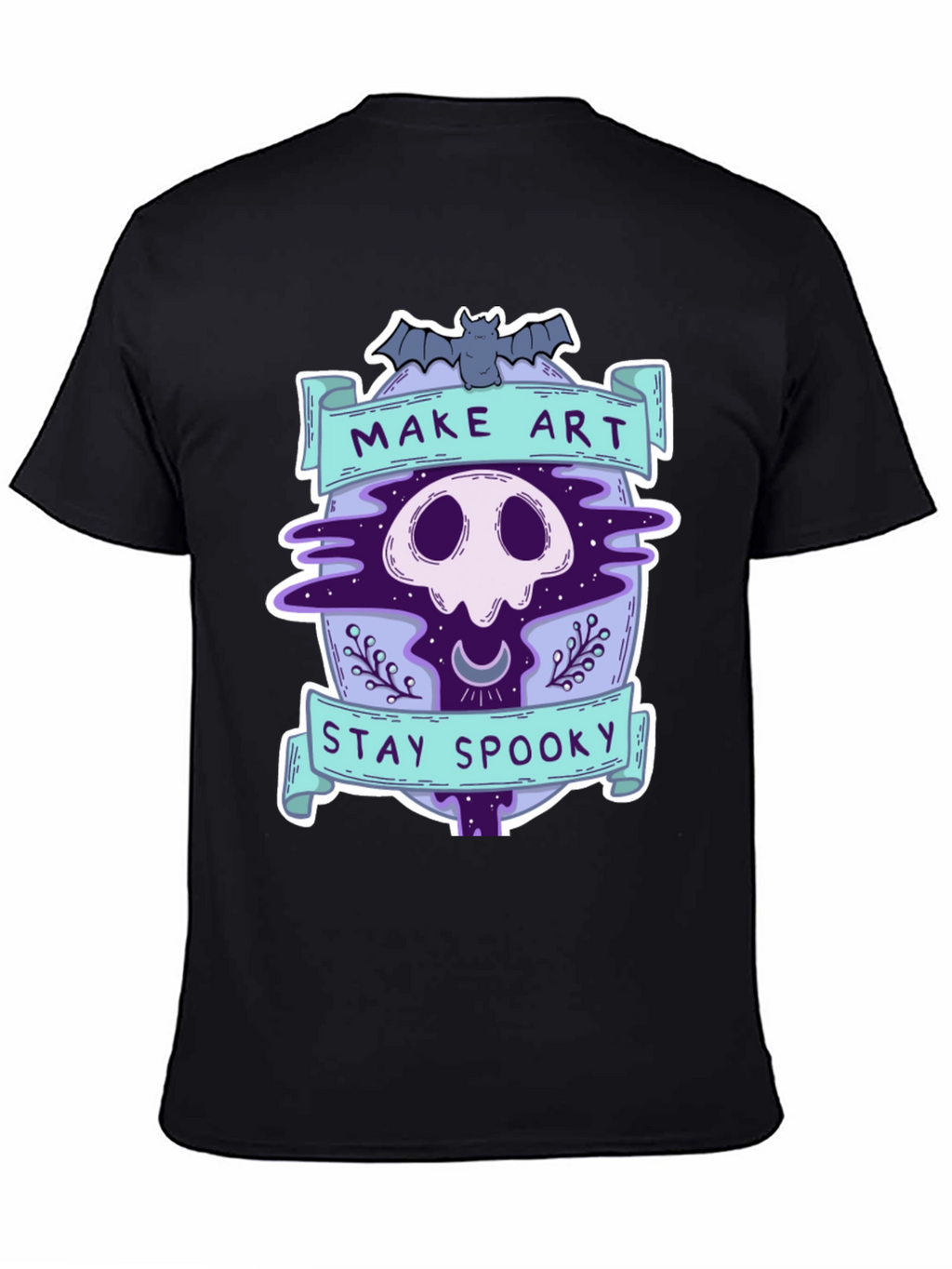Make Art Stay Spooky Graphic Tee