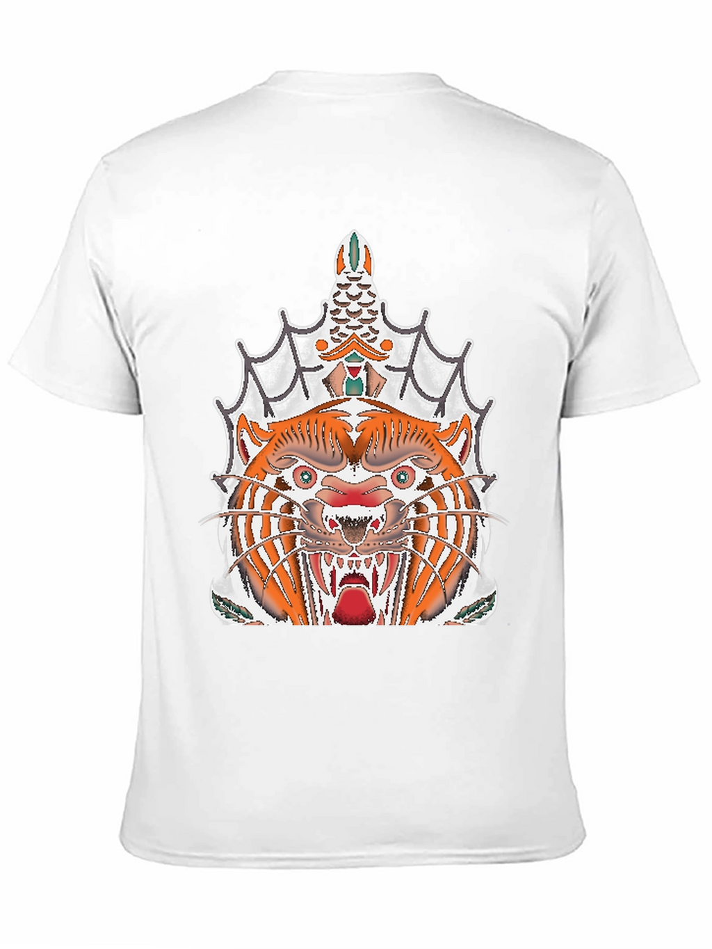 Tiger Tattoo Graphic Tee