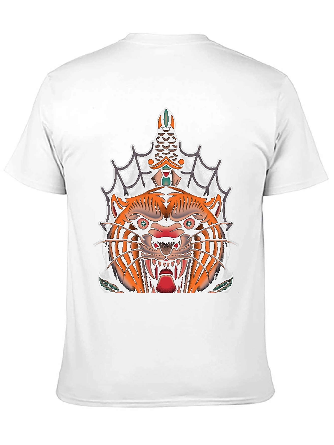 Tiger Tattoo Graphic Tee