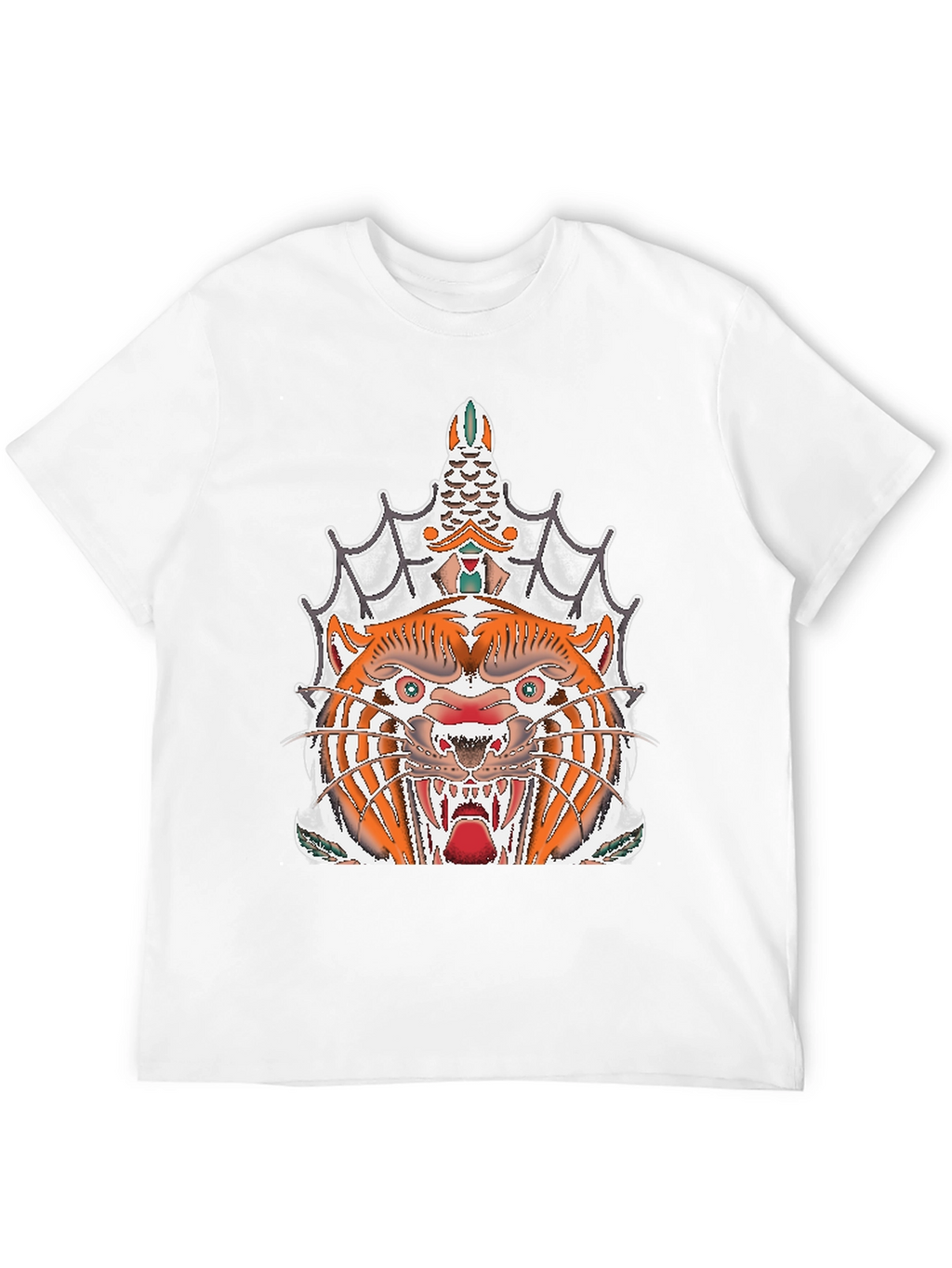 Tiger Tattoo Graphic Tee