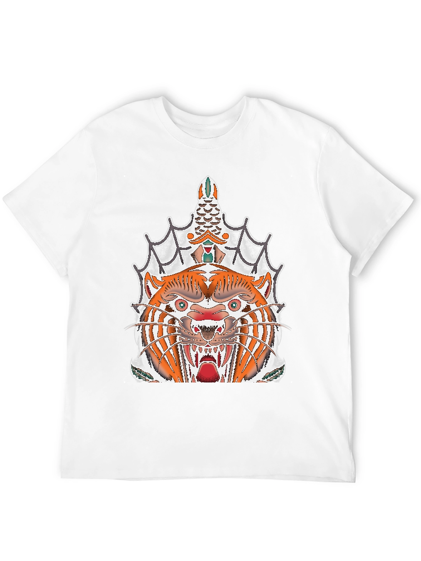 Tiger Tattoo Graphic Tee