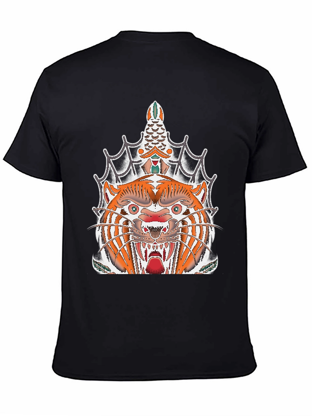 Tiger Tattoo Graphic Tee