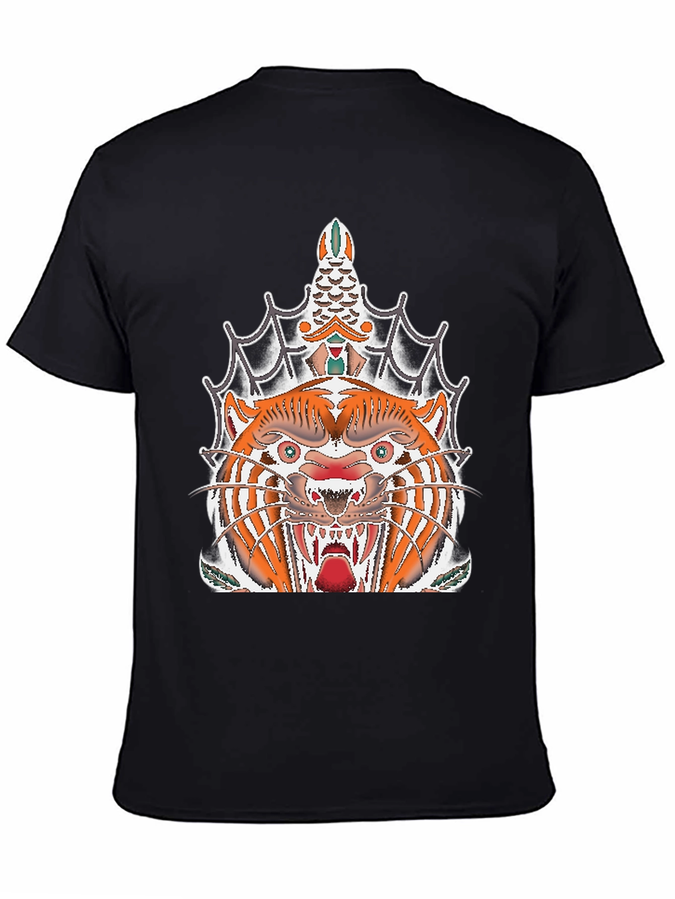 Tiger Tattoo Graphic Tee