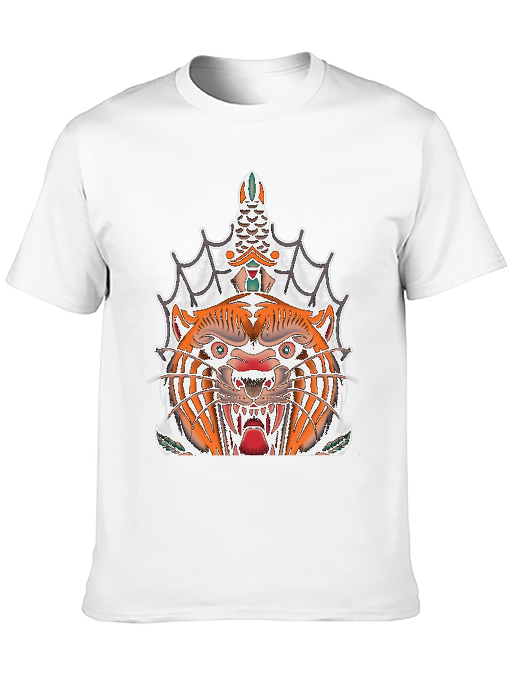 Tiger Tattoo Graphic Tee