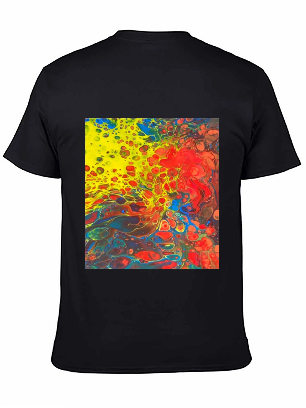 Abstract Art Graphic Tee - Bold & Vibrant Style