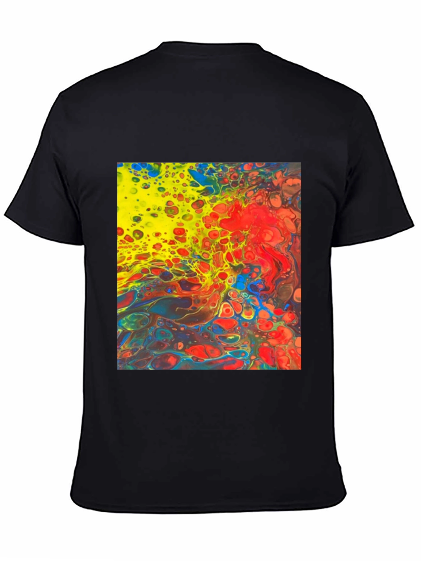 Abstract Art Graphic Tee - Bold & Vibrant Style