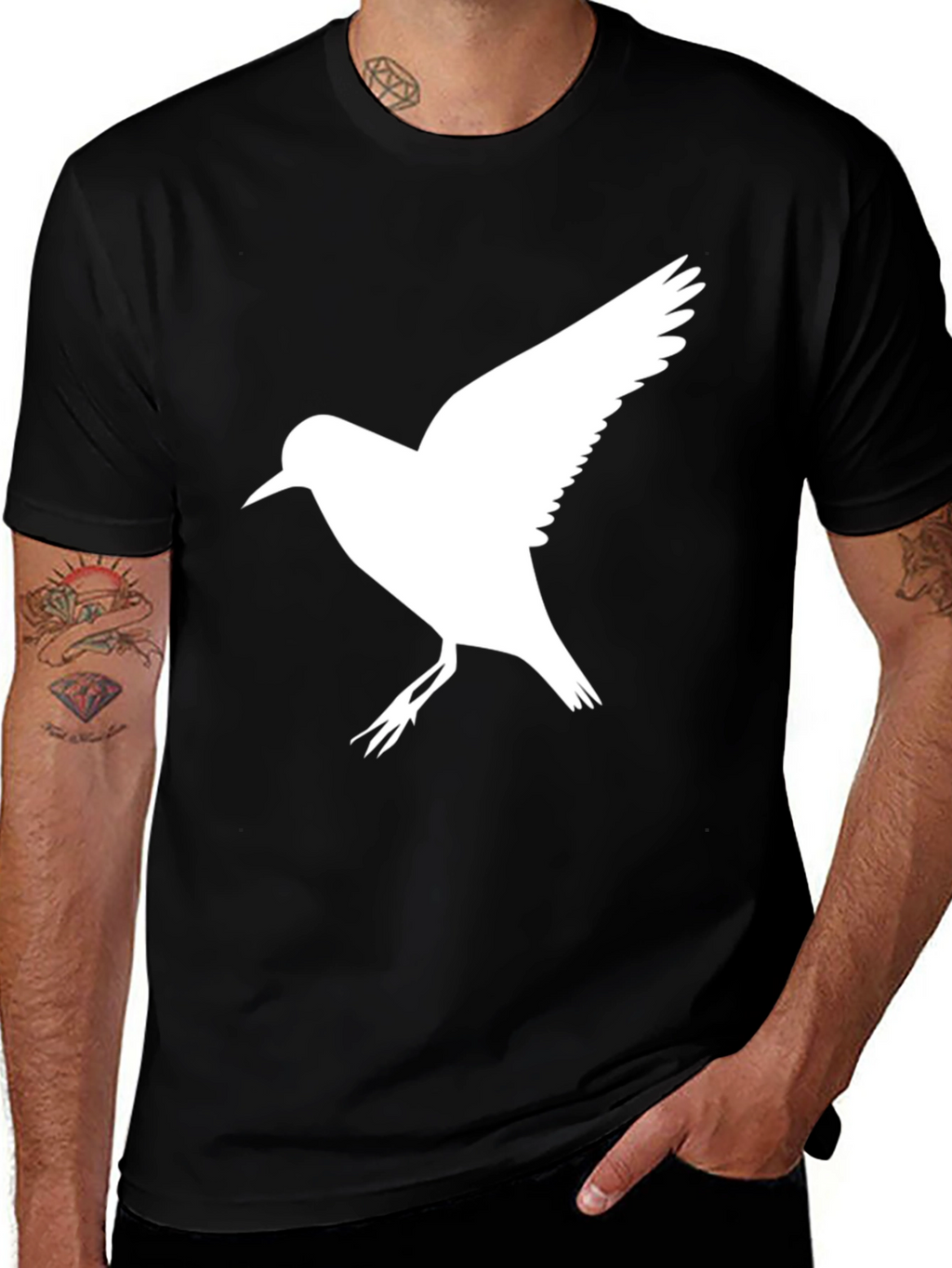 Black Bird Graphic Tee