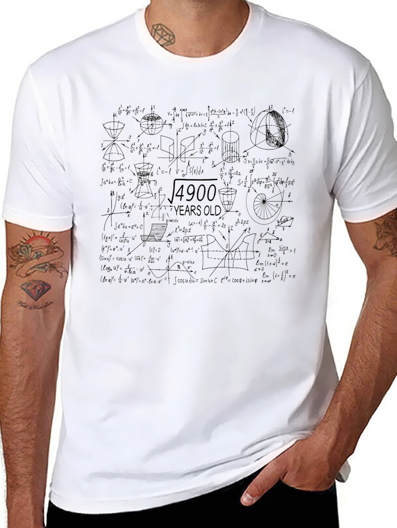 Funny Math Lover T-Shirt - Square Root 4900