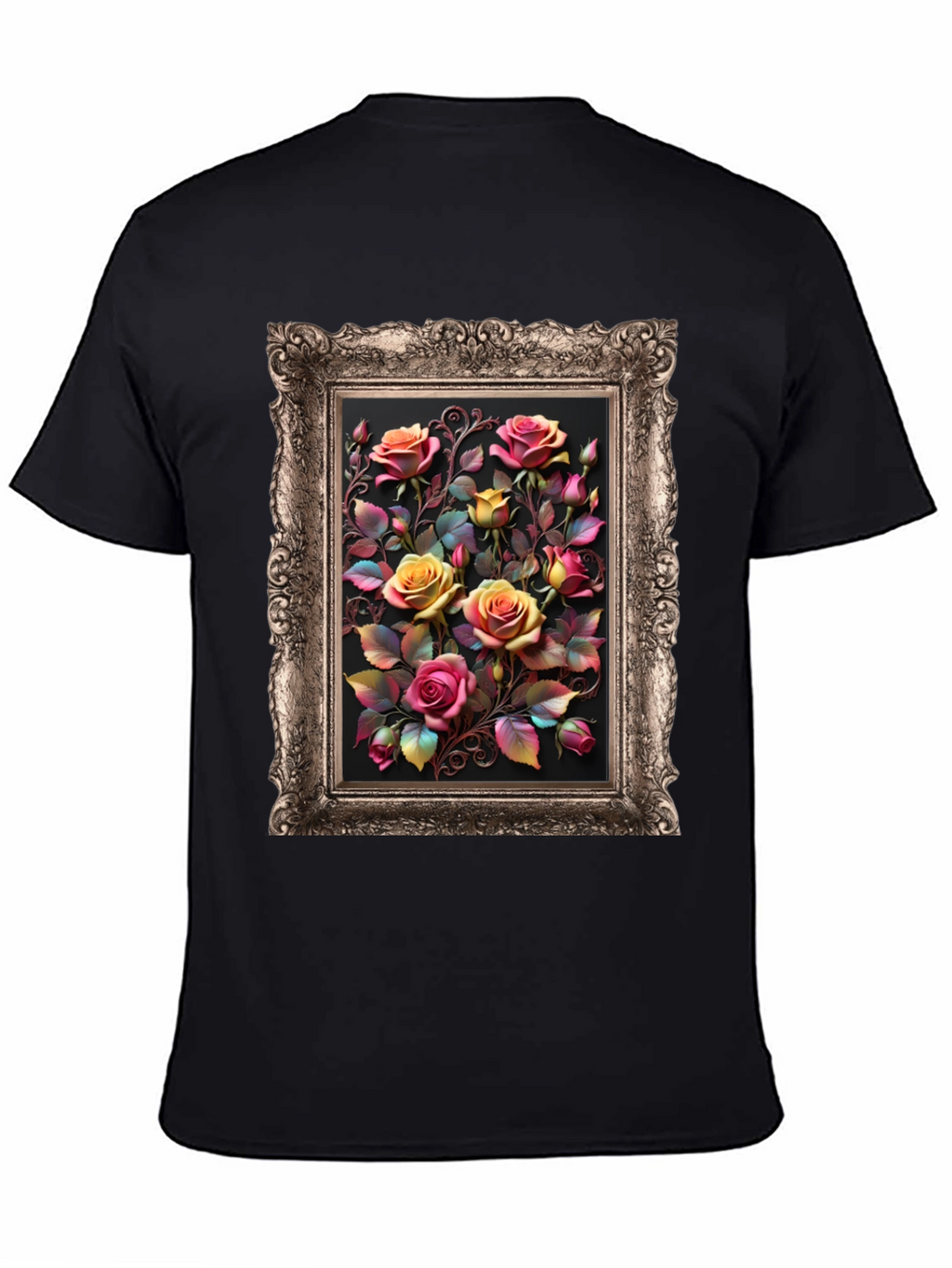 Framed Roses Graphic Tee