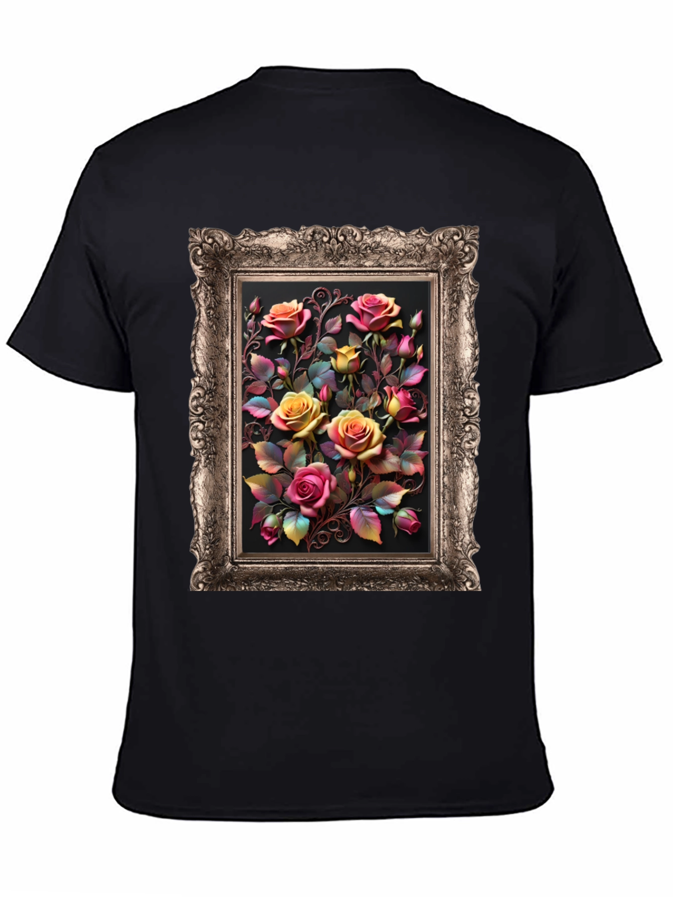 Framed Roses Graphic Tee