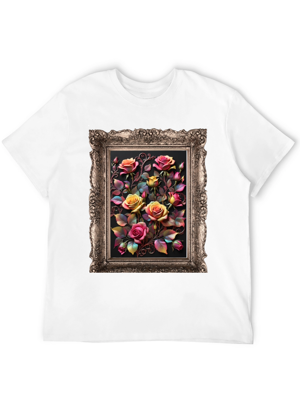 Framed Roses Graphic Tee