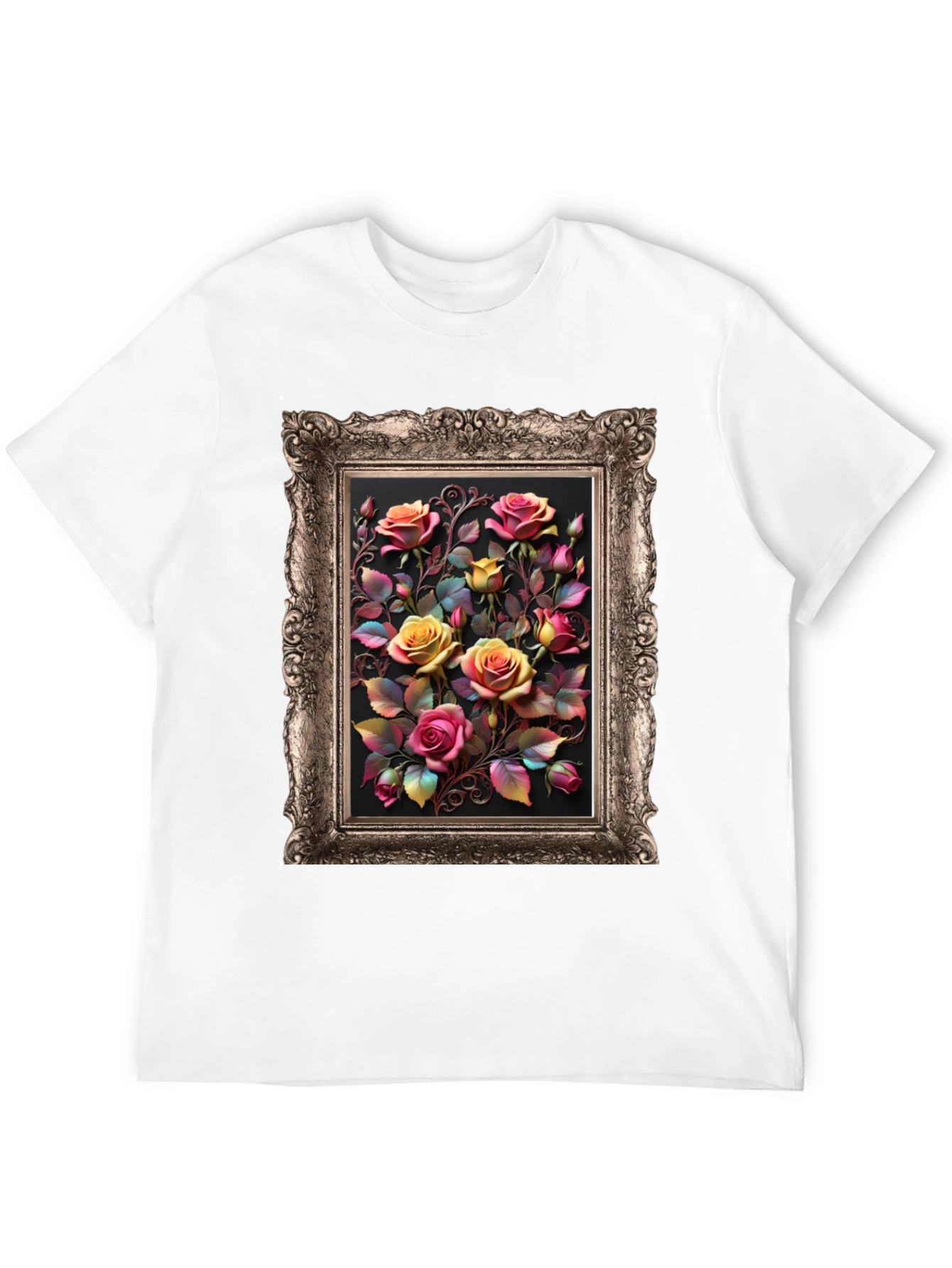 Framed Roses Graphic Tee