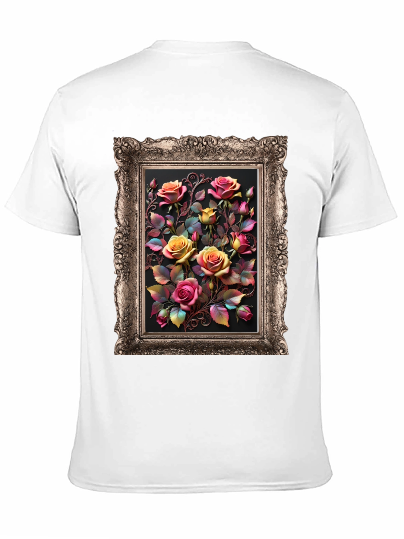 Framed Roses Graphic Tee