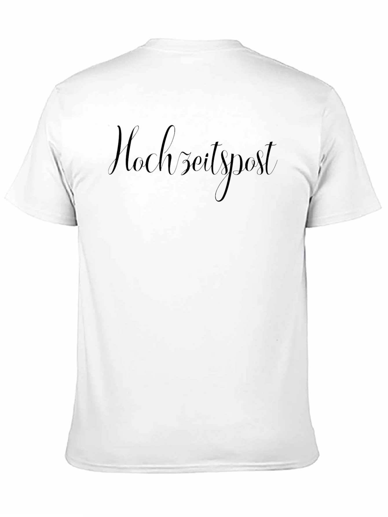 Hochzeitspost Black Tee - Wedding Post T-Shirt