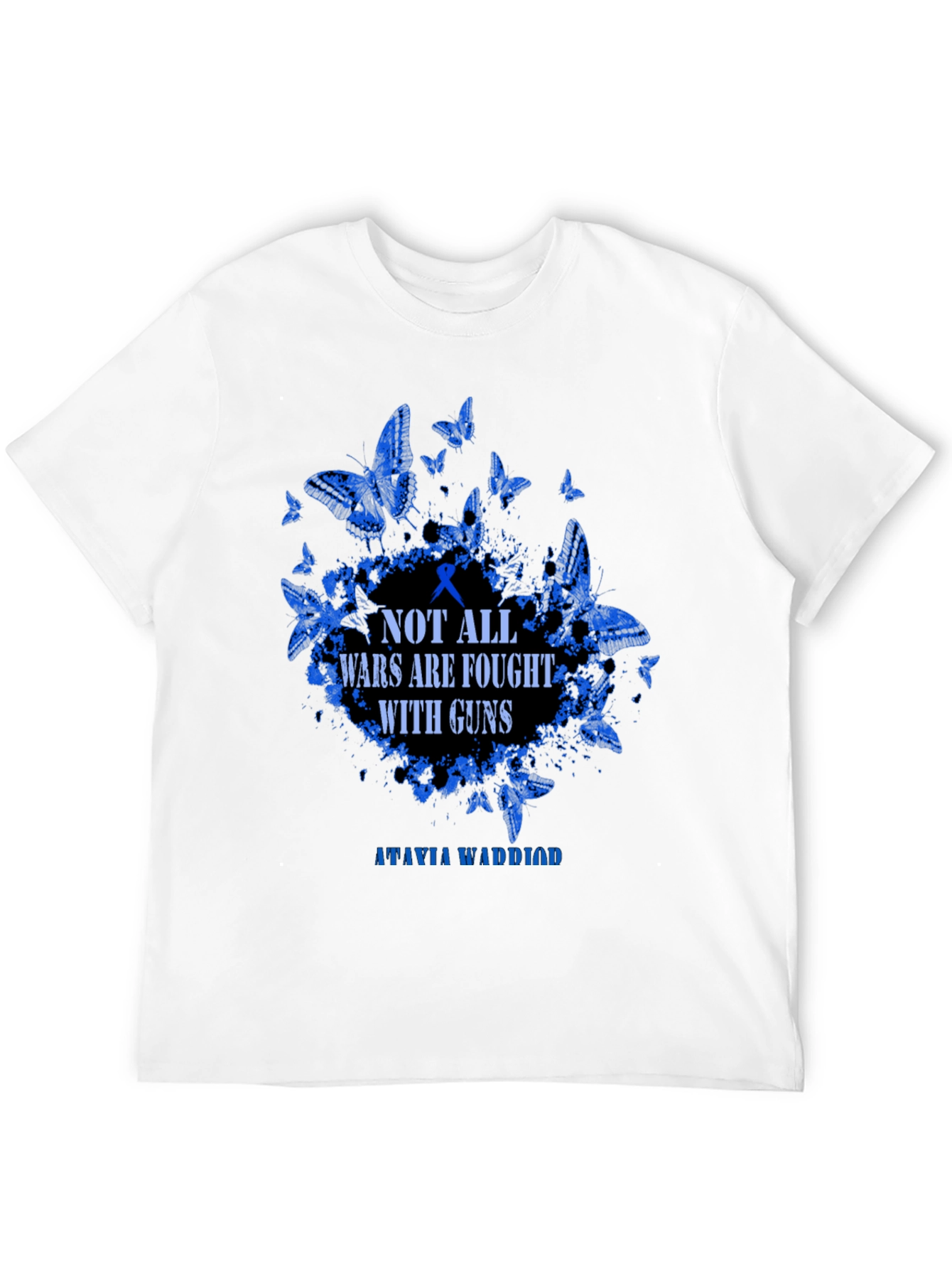 Mental Health Awareness T-Shirt: Not All Wars Are Fought With Guns