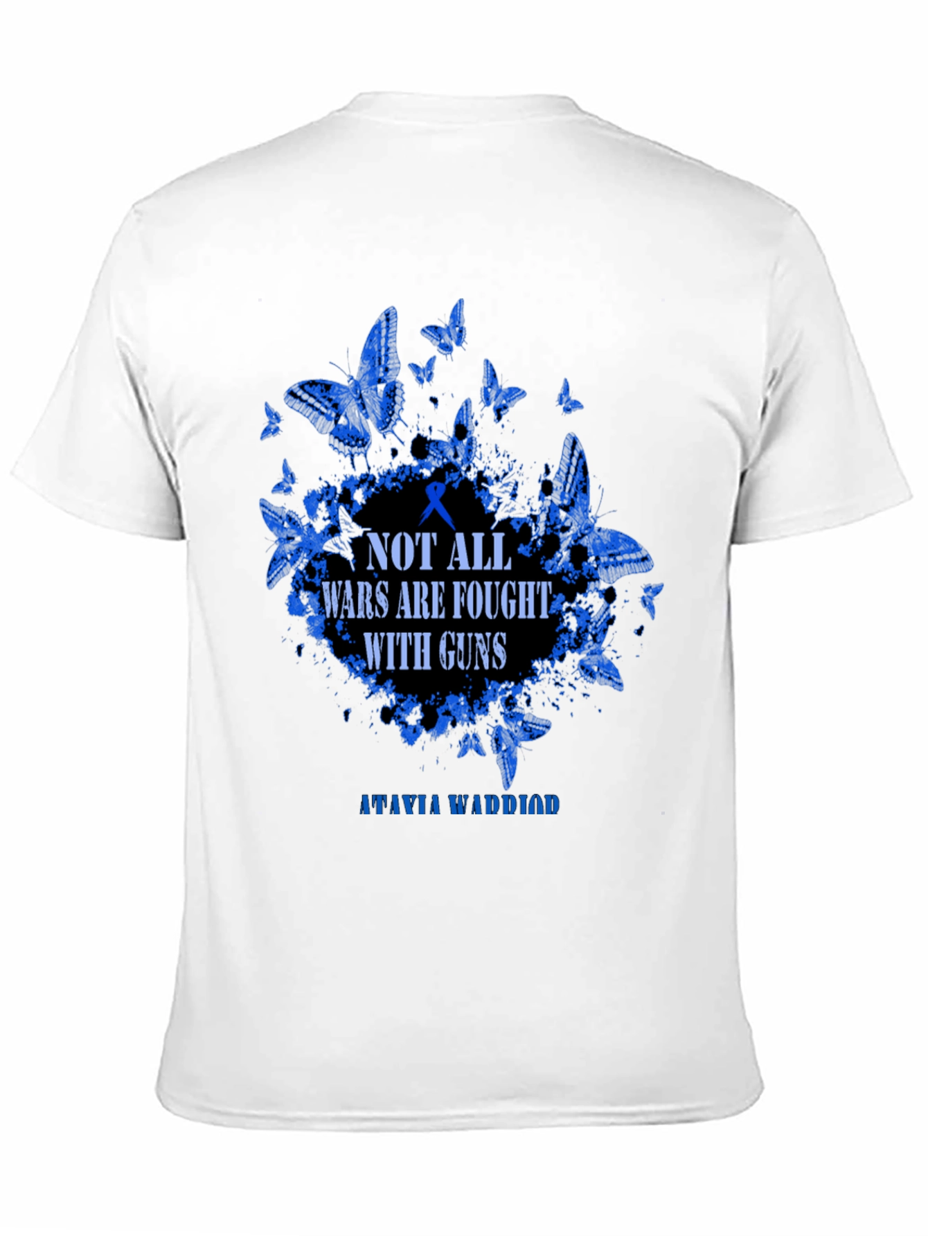 Mental Health Awareness T-Shirt: Not All Wars Are Fought With Guns